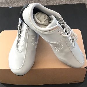 Men Puma Gray Violet- White Shoes